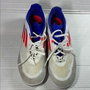 White and Red Athletic Shoes ADIDAS SKU IF1395 (not box)